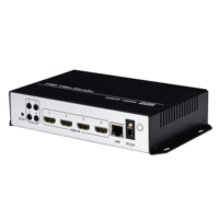 Codificador de Video HDMI Unisheen BM4500H de 4 Canales H.265 4K 2160P30 Gigabit Multi-Stream con Soporte SRT para YouTube Live