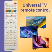 Utilisation de la télécommande universelle blanche RM-L1130 + X Plus pour toutes les marques universelles SMART TV