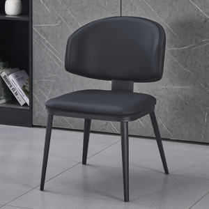 <span class=keywords><strong>Fauteuil</strong></span> lounge moderne à dossier haut en cuir PU pour salle à manger, salon, hôtel et restaurant - Product Image 1