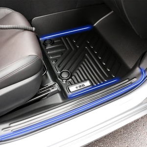 KQD - Alfombrillas 3D 4D 5D 7D 8D 9D para Mazda 3 2020-2022, Protección para Todo Clima, Tamaño Personalizado, Ajuste Perfecto, Precio de Fábrica, Gran Venta - Product Image 3