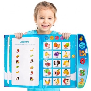 Livre interactif d'apprentissage des nombres pour enfants, jouet éducatif électronique sonore, livre de mathématiques pour tout-petits, jouet d'apprentissage précoce des mathématiques - Product Image 2