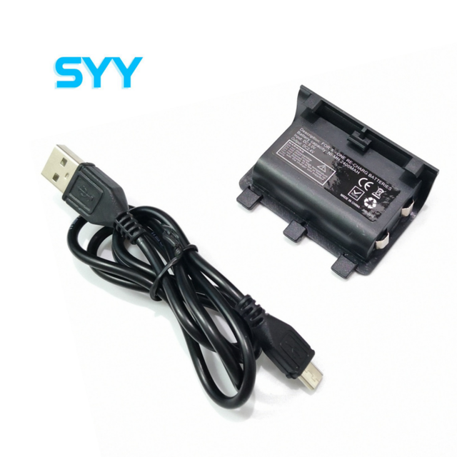 SYY 2400 MAh Rechargeable Pack Lithium Ion Battery for Xbox One Game Controller