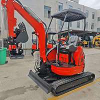 Mini-excavatrice ME-22 avec cabine fermée en option, espace de travail spacieux pour les opérations de construction urbaine par tous les temps
