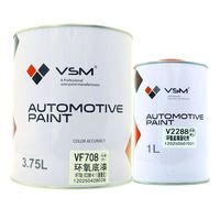 Primaire acrylique VSM VF708 2K, antirouille, pour métaux nus, acier galvanisé, aluminium - Système bicomposant