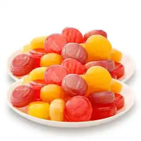 Ligne de production de bonbons durs à grande vitesse certifiée CE, machine de production de bonbons à dépose et formage continus
