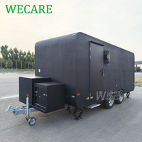 WECARE Camion de restauration mobile entièrement équipé : sandwichs, hot-dogs, poulet rôti, grillades, burgers, café