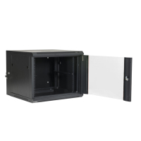 Armoire de serveur informatique 19 pouces 9U noire en acier SPCC, haute performance, économique, conforme ANSI/ETSI, en stock – Meilleures ventes