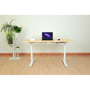 Ventes directes Cadre de bureau debout robuste à hauteur réglable Smart Lift Sit Stand Desk