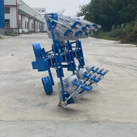 Tracteur de cultivateurs de motoculteur de ferme Machine de charrue de sillon hydraulique à 3 points avec CE
