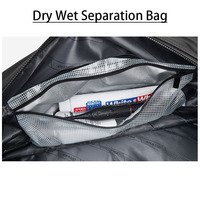 Sac de voyage grande capacité, imperméable, léger, portable, durable, décontracté, pour affaires, sport, avec bandoulière réglable, sac à main, sac bandoulière