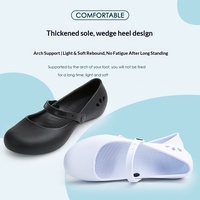 Chaussures d'été confortables pour femmes, respirantes, en EVA, à bout rond, basses, pour infirmières, chefs et serveurs