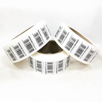 Autocollant de numéro de série en vinyle imperméable de haute qualité, autocollant adhésif avec code QR et code-barres pour l'emballage du yaourt et du lait, prix premium