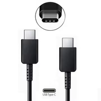 Cable de Carga Rápida PD de 60 W Tipo C a Tipo C para Samsung S20 S21 S22+ Flip3, Cable USB C
