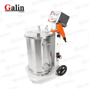 Sơn tĩnh điện bột phun máy thiết bị hệ thống súng sơn <span class=keywords><strong>Epoxy</strong></span> máy cho nhôm hồ sơ bánh xe galin K1 - Product Image 2