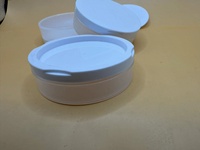 Boîte à cigarettes ovale, couvercle de toilette, boîte d'emballage portable en plastique PP, anti-statique, modèle Zhejiang 70*24, revêtement UV