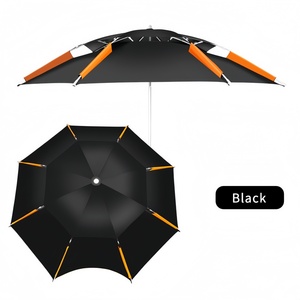 Vente en gros de parapluie de pêche en plein air pliable de haute qualité crème solaire imperméable double couche camping parapluie de plage - Product Image 6