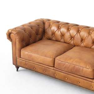 أريكة زاوية حديثة بتصميم جديد من لورينزو، أثاث غرفة المعيشة في دبي، كرسي استرخاء صغير من الألياف الدقيقة - Product Image 5