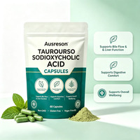 Acide Tauroursodésoxycholique (TUDCA) en gros, prix de gros, marque privée, supplément hépatique 500mg 1000mg, capsules de TUDCA pour le foie