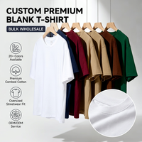 T-shirt en coton tricoté 230 g/m² 100 % coton, coupe classique, prélavé, léger, tendance pour hommes et femmes