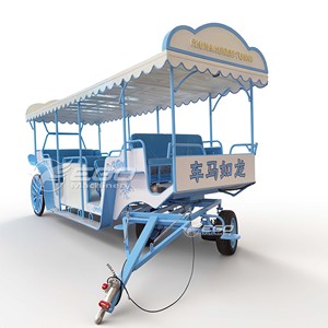 Vente en gros d'usine : Grande calèche de divertissement et de tourisme à chevaux avec couleurs personnalisables - Product Image 1
