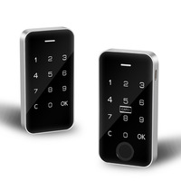 Serrure RFID serrure d'armoire sans clé numérique mot de passe/carte accès clavier tactile casier de gymnastique poli tiroir de bureau usage public/privé