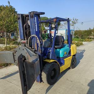 Gebruikte Originele Verf <span class=keywords><strong>Komatsu</strong></span> 3 <span class=keywords><strong>Ton</strong></span> Mini Vorkheftruck Met Ronde Klem Tweedehands <span class=keywords><strong>Komatsu</strong></span> <span class=keywords><strong>25</strong></span> 30 Kleine Diesel Heftrucks Te Koop - Product Image 6