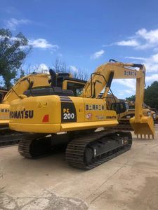 Excavadora de orugas usada Komatsu en buen estado, 20 toneladas, baja hora, original, Japón, con motor de oruga, excavadora hidráulica en buen estado, a la venta - Product Image 2
