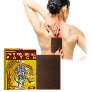 Patch transdermique à base de plantes, plâtre de tigre Capsicum blanc pour soulager la douleur de l'arthrite