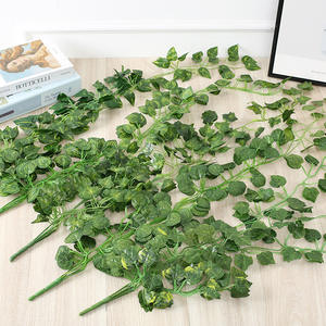 Plante Artificielle Murale pour Décoration d'Intérieur Vente Internationale <span class=keywords><strong>Amazon</strong></span> Lierre Grimpant Artificiel Panier <span class=keywords><strong>de</strong></span> Plantes Vertes Fausse Fleur Mur Végétal Artificiel - Product Image 2