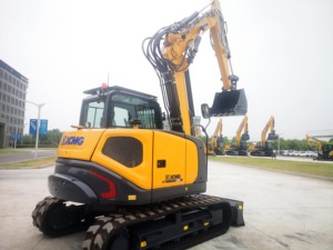 Excavadora sobre orugas XE80E usada del fabricante oficial XCMG de 9 toneladas con alta calidad - Product Image 3