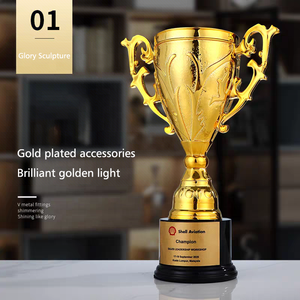 Trofeo <span class=keywords><strong>de</strong></span> Metal Plateado Personalizado Holywell 2026, <span class=keywords><strong>Copa</strong></span> Grabada, Premio para <span class=keywords><strong>la</strong></span> <span class=keywords><strong>Copa</strong></span> Mundial <span class=keywords><strong>de</strong></span> Fútbol, Trofeos para Campeonatos Deportivos - Product Image 1
