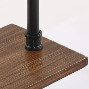 Estante de madera flotante rústico, estantes de granja montados en la pared con tablón de madera maciza Natural para baño, sala de estar, cocina - Product Image 5