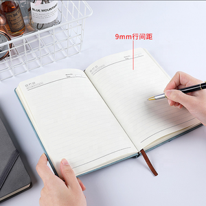 2024 nuovi prodotti <span class=keywords><strong>quaderno</strong></span> di carta Tomoe River con copertina rigida in pelle blu Navy <span class=keywords><strong>A4</strong></span> - Product Image 3