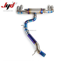 Échappement Cat-Back à Soupapes en Titane pour VW Golf R MK7 _MK7.5 2.0T (2014-2020) Silencieux à Quatre Sorties Système de Performance Ultra-Léger