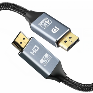 Câble <span class=keywords><strong>HDMI</strong></span> vers DP <span class=keywords><strong>3M</strong></span> de haute qualité 8K*2K 4K60HZ - Product Image 1