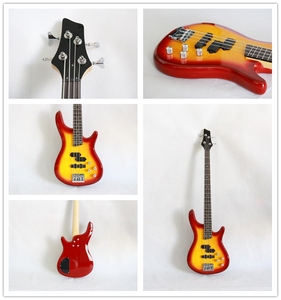 <span class=keywords><strong>Buena</strong></span> calidad hecho a mano barato Basswood bajo eléctrico Cherry Sunburst bajo eléctrico 4 cuerdas - Product Image 3