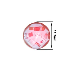 MINI LED Offres Spéciales pièces de lumière de chaussure, prix d'usine, coloré, étanche, clignotant