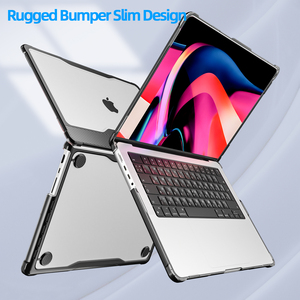 Custodia Protettiva Opaca di Alta Qualità in PC per <span class=keywords><strong>MacBook</strong></span> <span class=keywords><strong>Air</strong></span> <span class=keywords><strong>13</strong></span> Pollici, Più Spessa e Antiurto, per M2/M3 2024 A3241 - Product Image 4