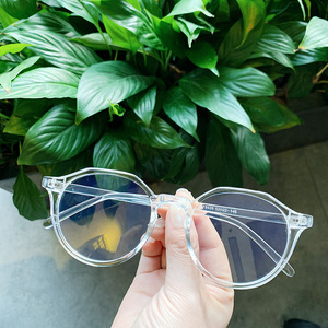 Tùy Chỉnh Retro Thời Trang Đa Năng Chống Ánh Sáng Màu Xanh Chặn Kính Vòng Quang Học Cảnh Tượng Khung Phụ Nữ Kính Mắt - Product Image 3