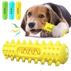 Wholesale <b>Dog</b> Molar Tooth <b>Stick</b> Puppy <b>Dental</b> Care Chew Toy Elasticity Soft Pet Cleaning - Product Image 1