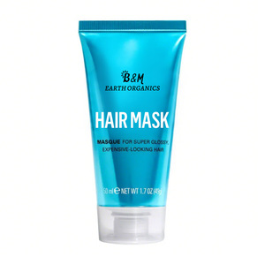 Masque pour cheveux bio à base de protéines de soie sans sulfate-Traitement anti-jaune de luxe pour cheveux gris et blonds - Product Image 6