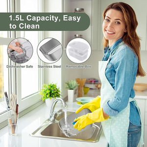 Boîte à lunch électrique portable OEM ODM avec logo/couleur, chauffe-aliments électrique en acier inoxydable de 1,5 L - Product Image 3