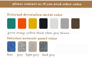 Cabine <span class=keywords><strong>acoustique</strong></span> pour téléphone portable, cabine de bureau individuelle intérieure, studio d'enregistrement, salle insonorisée, cabine vocale - Product Image 6