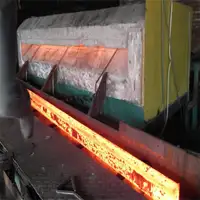 धातु की छड़ फौजों स्टील औद्योगिक प्रेरण हीटिंग भट्ठी धातु reheating भट्ठी फोर्जिंग के लिए बाहर निकालना गर्म रोलिंग