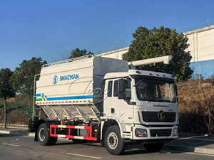 Camions automatiques 4x2 à chargement automatique, citerne à aliments en vrac 10000L-20000L, citerne à aliments pour animaux utilisée pour le transport du blé - Product Image 3