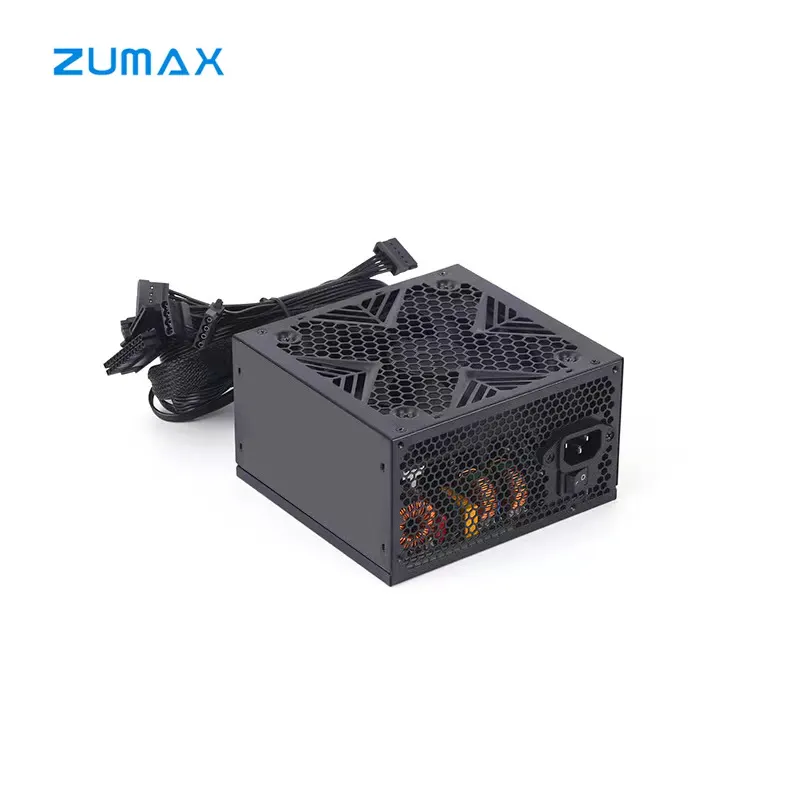 Zumax 2024 새로운 스타일의 인기있는 컴퓨터 전원 공급 장치 650w psu 80 플러스 금 700w psu 80 청동