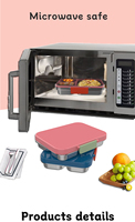 Nouvelle Arrivée 2026 – Boîte à lunch chauffable en acier inoxydable pour enfants, 3 compartiments, anti-fuite, type bento, pour l'école