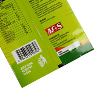 Op maat bedrukte aluminiumfolie kussenverpakking voor noten, zaden, gedroogd fruit, snacks en zeep, met achterzegel, gemaakt van hoogwaardig plastic.