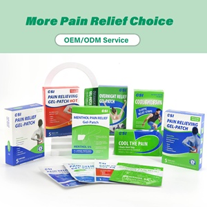 لاصقة التبريد هيدروجيل CSI لعلاج الآلام وتخفيف الآلام في العضلات الملتهبة لاصقات Para El Dolor - Product Image 4