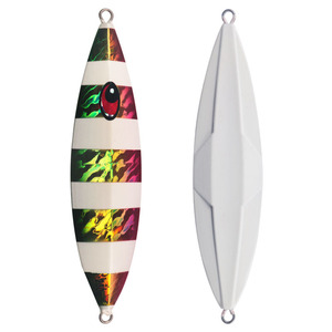Señuelo de pesca duro personalizado de plomo de movimiento lento 150g 200g 250g con lámina de estampado en caliente láser para pesca de lubina en el fondo - Product Image 3